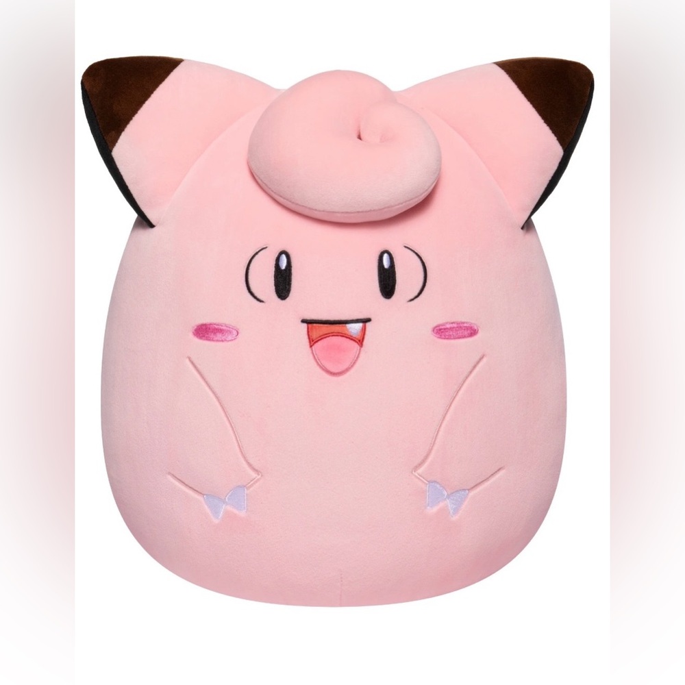 Pink Clefairy Squishmallow Plush Toy